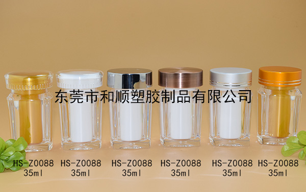 35ml片剂保健品高透方瓶 HS-Z0088
